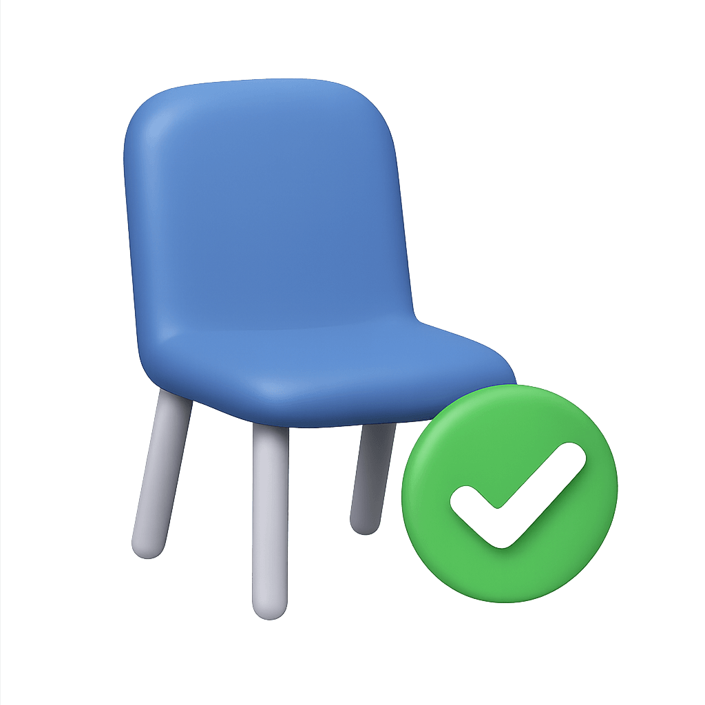 chair 3D image